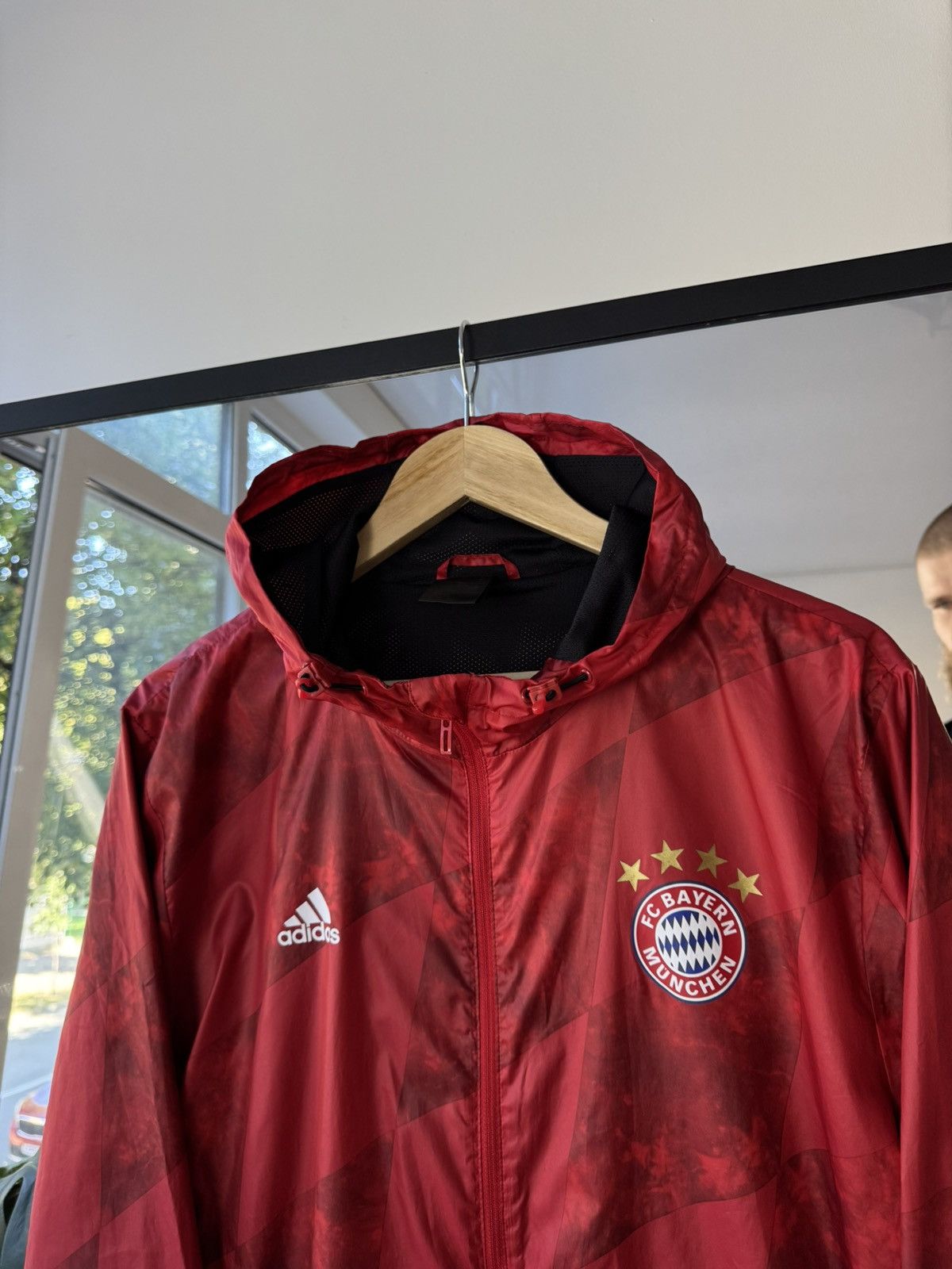 Adidas Adidas x FC Bayern Munchen light jacket size M Size US M / EU 48-50 / 2 - 6 Thumbnail