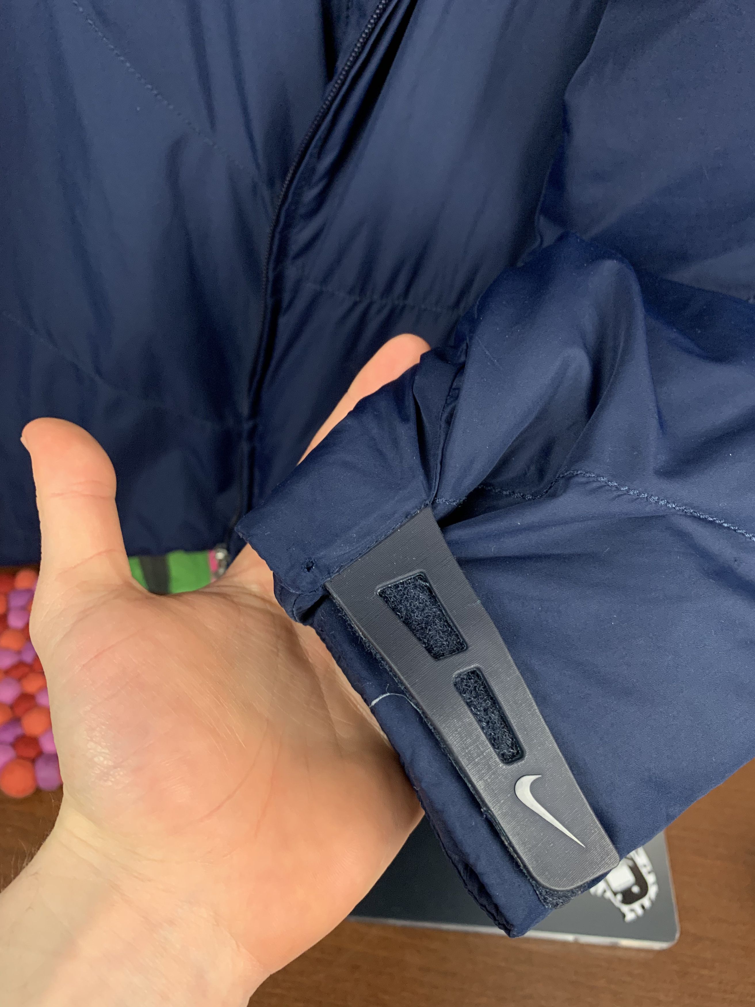 Nike Nike T90 Vintage 00s Blue Drill Light Jacket Total 90 Size US L / EU 52-54 / 3 - 12 Thumbnail