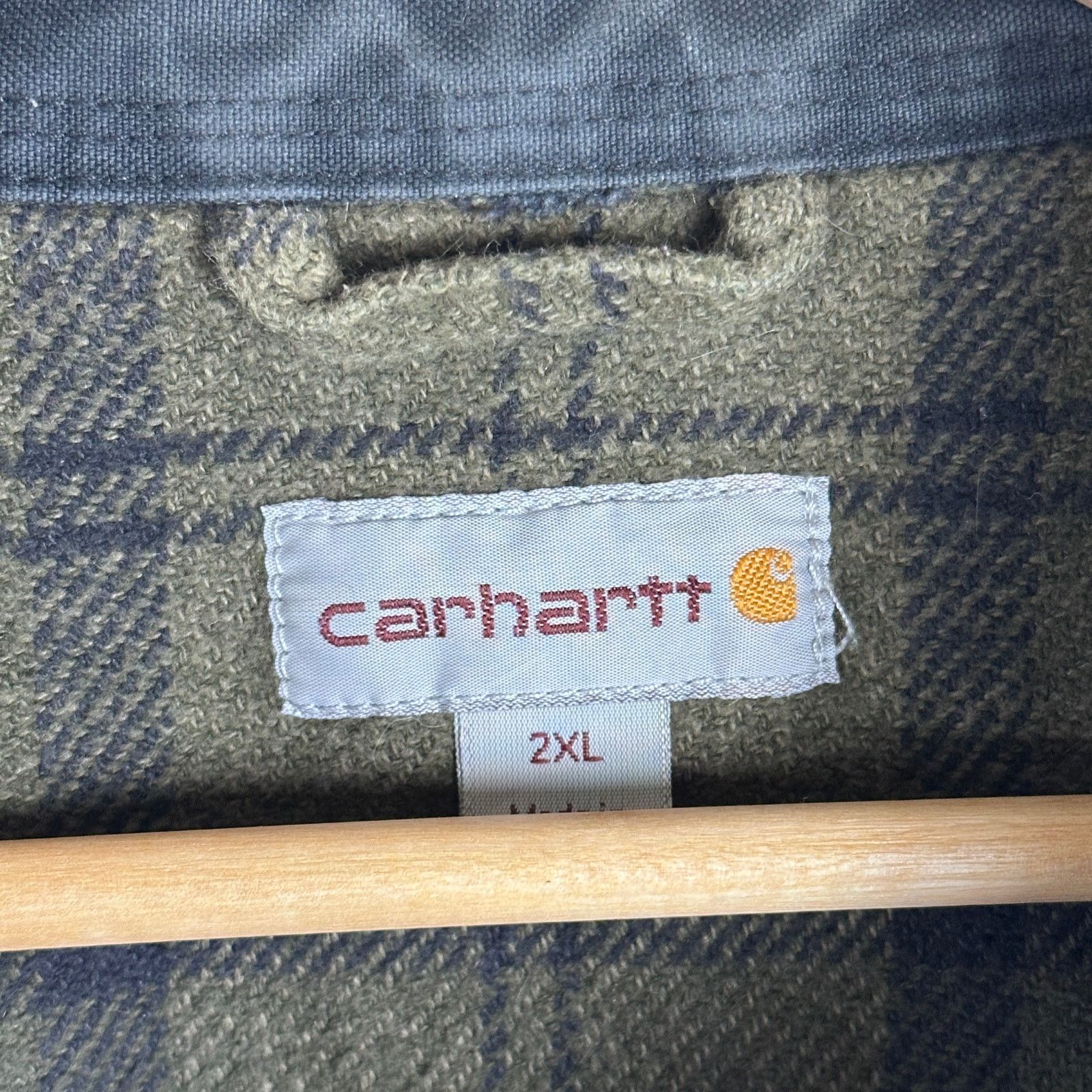 Carhartt Pawnee Plaid Work Shirt Size US XXL / EU 58 / 5 - 5 Thumbnail