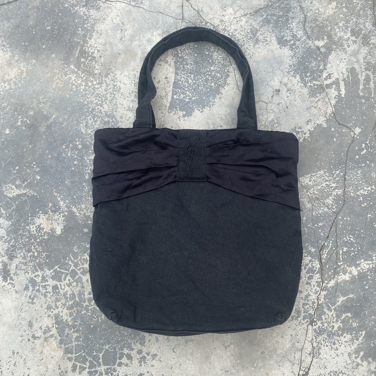 Yves Saint Laurent Vintage YSL Mini Ribbon Tote Size ONE SIZE - 1 Thumbnail