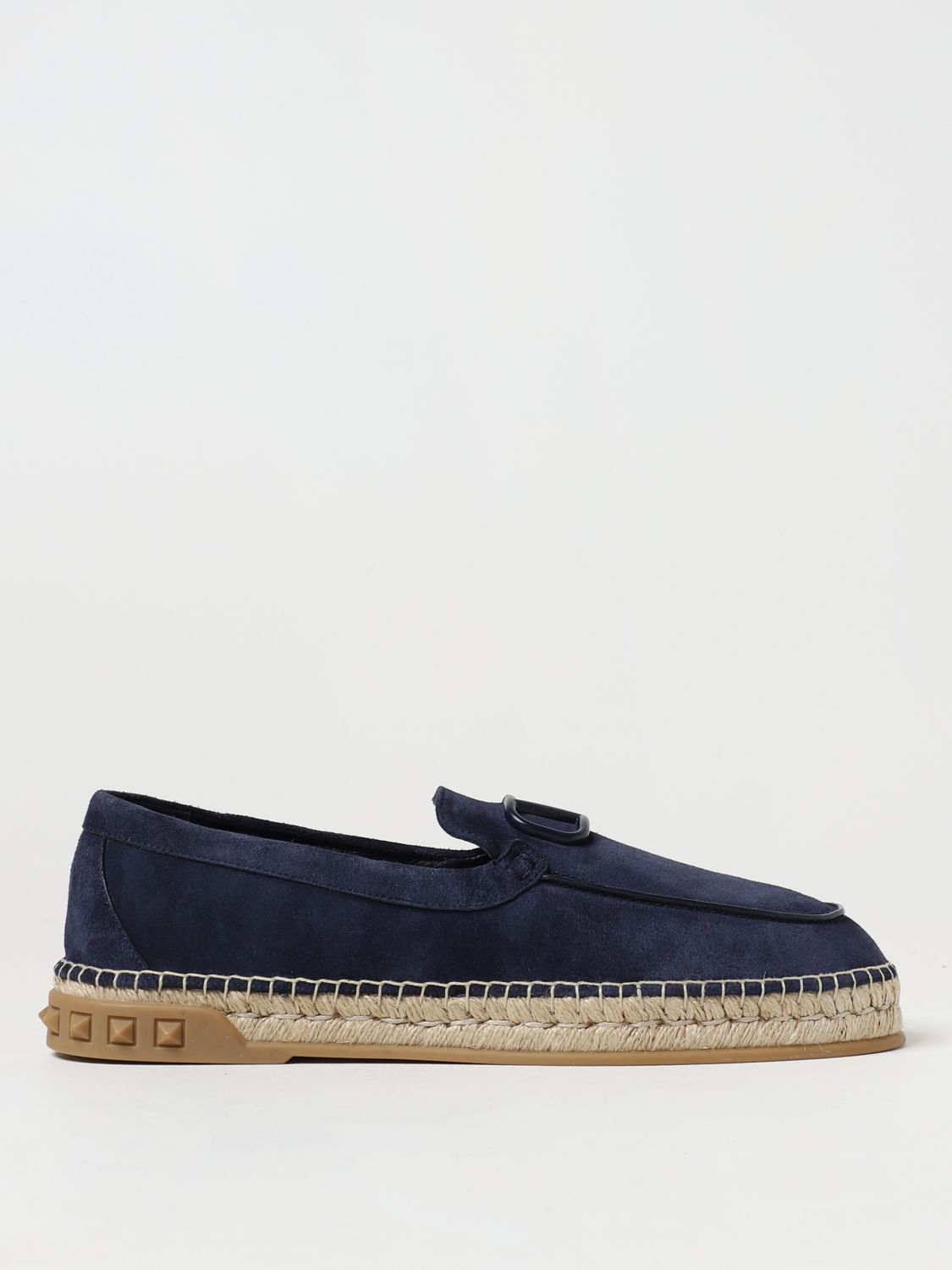 image of Valentino Garavani Espadrilles Men Blue Shoes (Size 9)