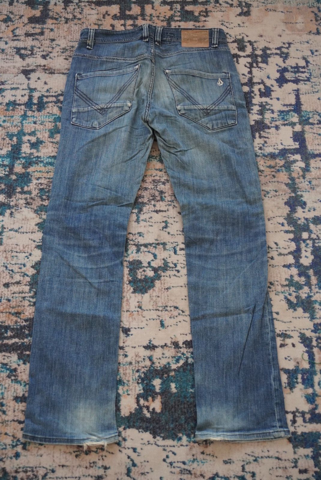 Vintage × Volcom Volcom jeans brand skates distressed style slim fit mens Size US 32 / EU 48 - 11 Thumbnail