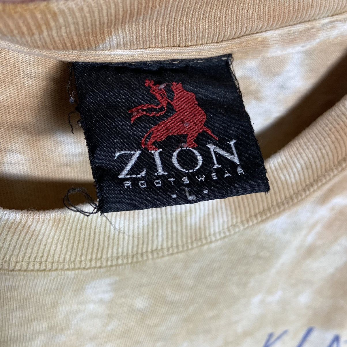 Band Tees Vintage 00s The Lizard King Jim Morrison Band Tee / Tie Dyed Size US L / EU 52-54 / 3 - 5 Thumbnail