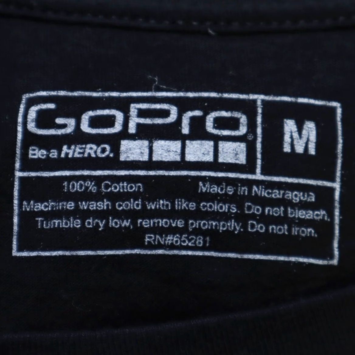 Vintage GoPro Hero Solid T-Shirt Black Men's M Size US M / EU 48-50 / 2 - 5 Thumbnail
