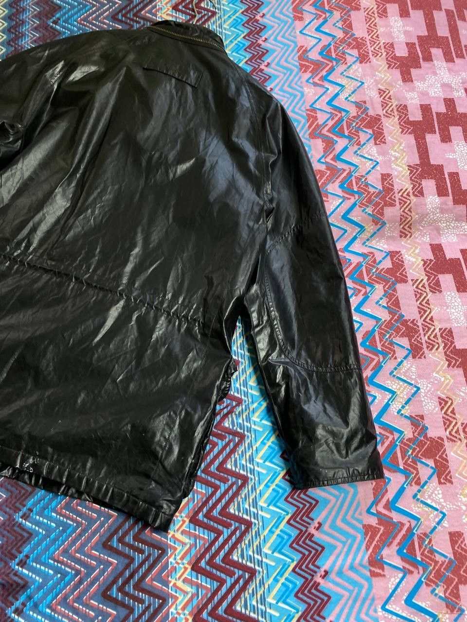 Barbour vintage Barbour black Y2K Leather jacket Streetwear Size US L / EU 52-54 / 3 - 8 Thumbnail