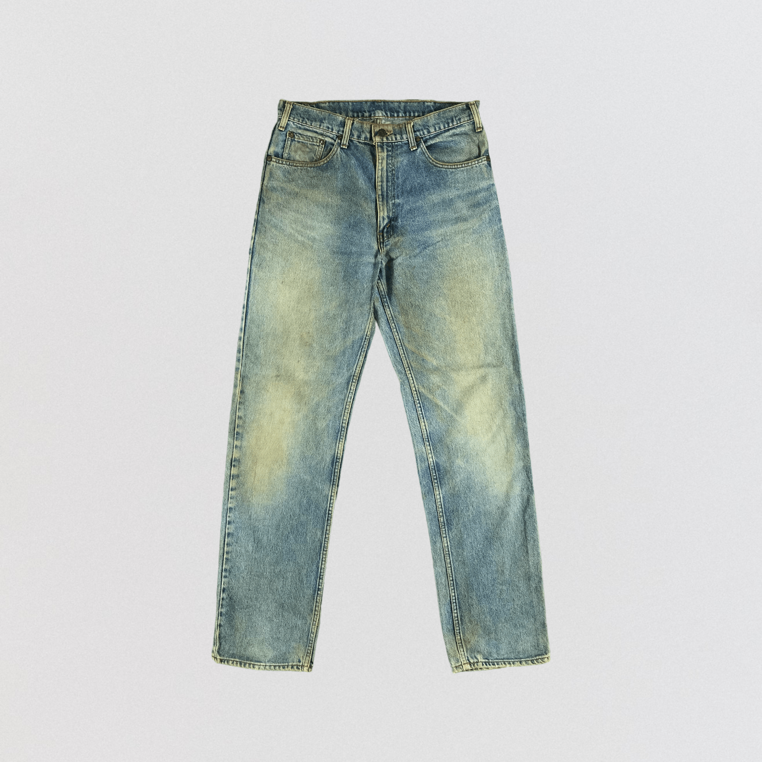 Levi's 90s Vintage Blue Wash Levis Jeans-JM2812 Size US 33 - 1 Thumbnail