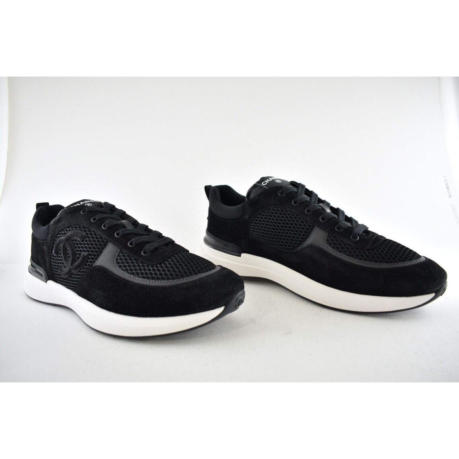 Chanel Chanel 22P Suede Low Top Lace Up Trainer Sneaker 45 12 Size US 12 / EU 45 - 5 Thumbnail