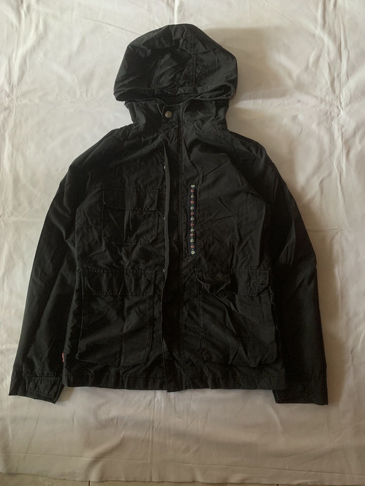 (B).Stroy × DENIM TEARS × Levi's RARE! Levi’s Stealth Parka Jacket after Massimo Osti ICD Size US M / EU 48-50 / 2 - 1 Thumbnail