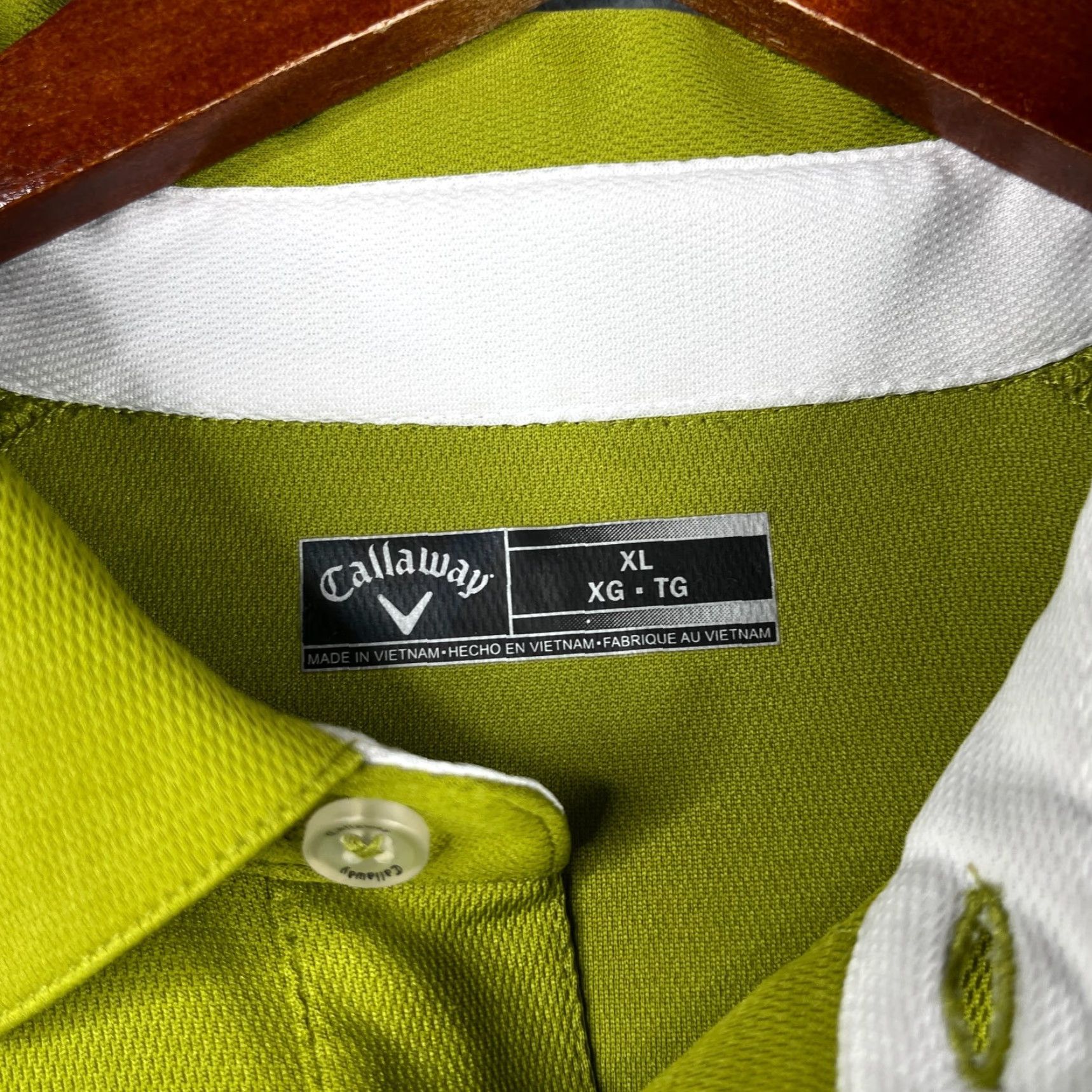 Callaway Callaway Polo Shirt XL Green Men Polo Short Sleeve Logo Lightweight Golf Mens Size US XL / EU 56 / 4 - 5 Thumbnail
