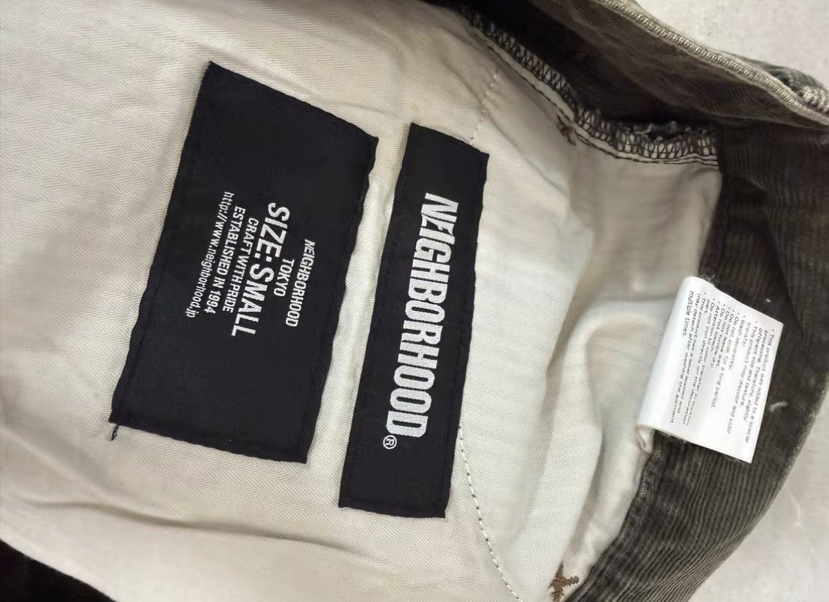 Neighborhood NEIGHBORHOOD SAVAGE CORD CEPT Distressed Corduroy Pants J34 Size US 32 / EU 48 - 5 Thumbnail