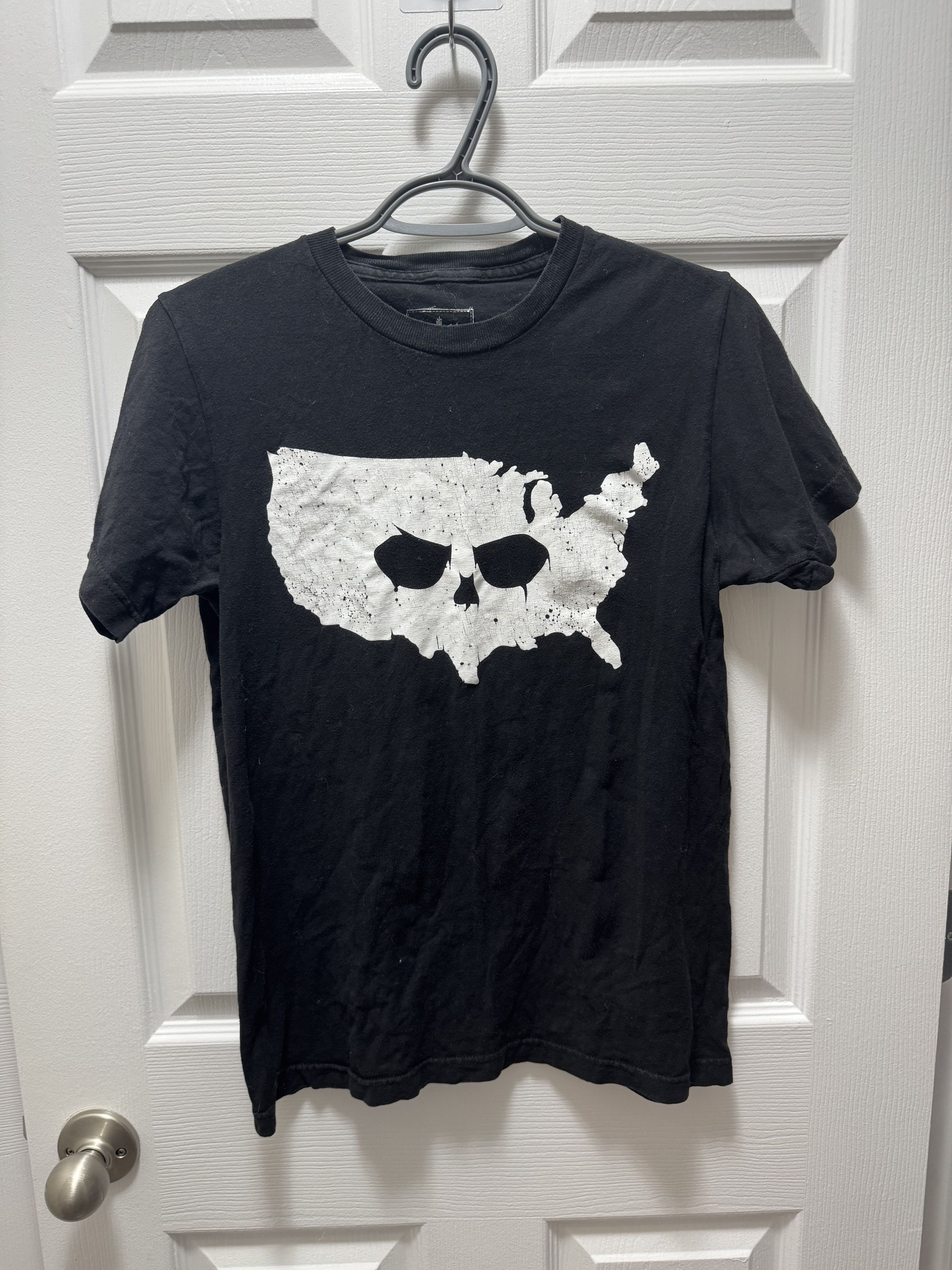 Rap Tees × Rhymesayers × Vintage Atmosphere Skull Rhymesayers Rap Hip Hop Merch Shirt Vintage Size US S / EU 44-46 / 1 - 1 Thumbnail
