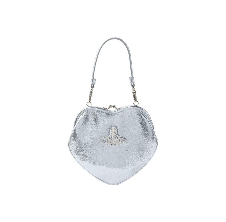 Vivienne Westwood size os Belle Saturn Logo Kiss Clasp Hear