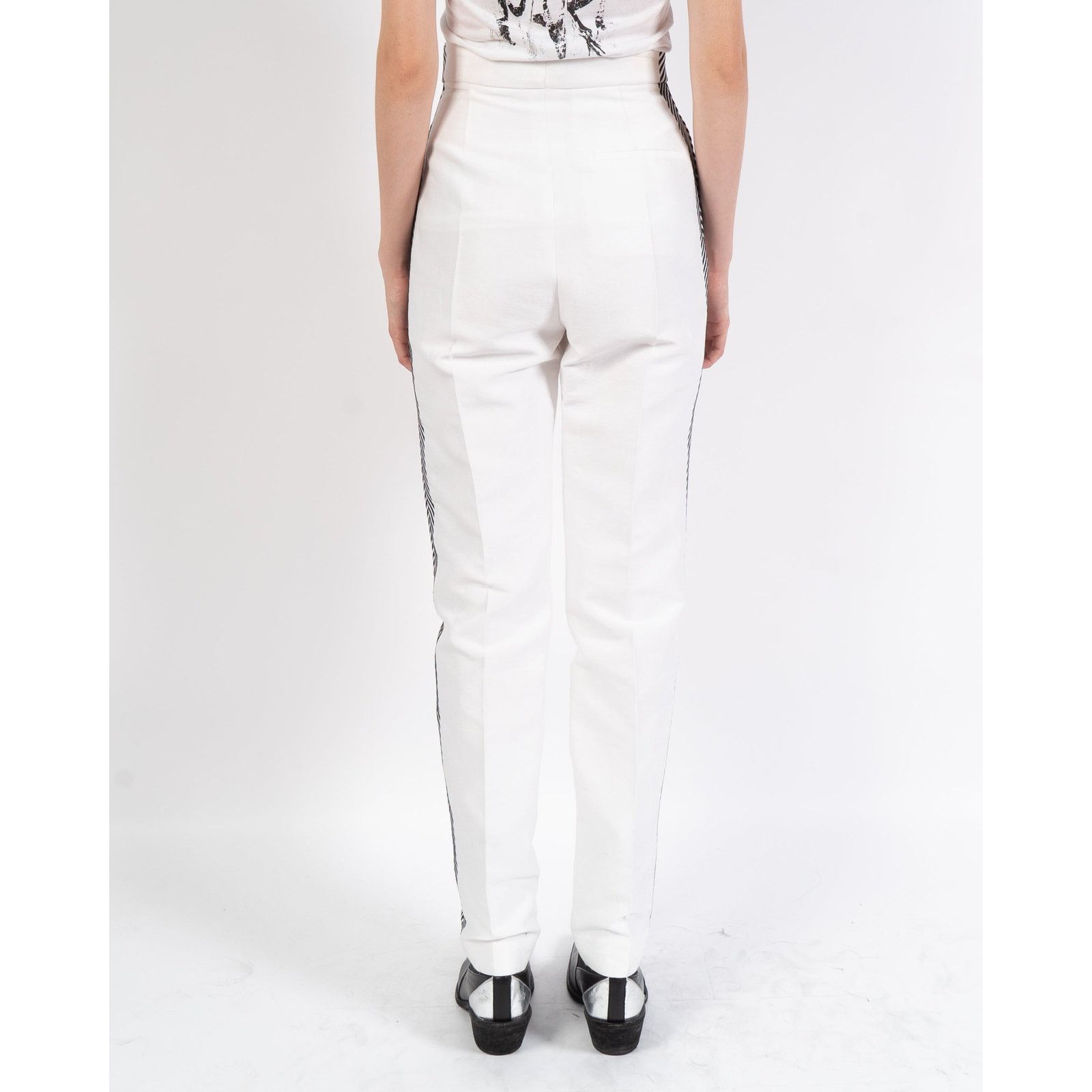 Haider Ackermann FW19 Leather Embroidered Trousers Size 26" / US 2 / IT 38 - 3 Thumbnail