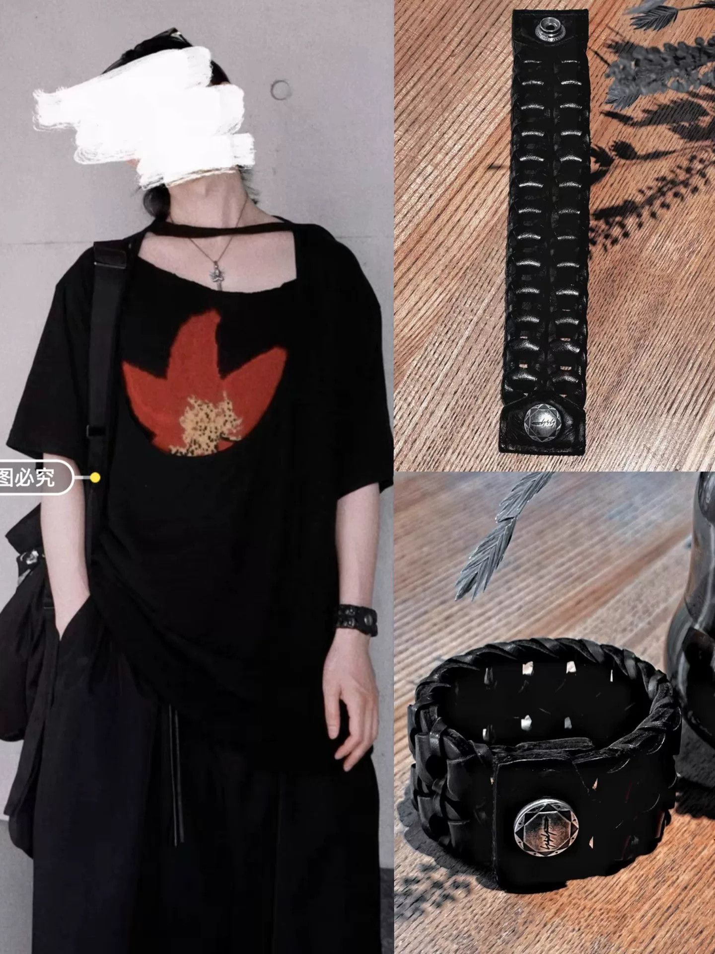 Yohji Yamamoto Yohji Yamamoto x Riefe “Damiel” bracelet | Grailed