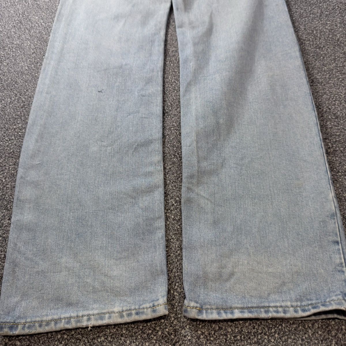 Lee × Number (N)ine Vintage Heavy Faded Washed Grunge Denim Lee Rider W32 Size US 32 / EU 48 - 11 Thumbnail