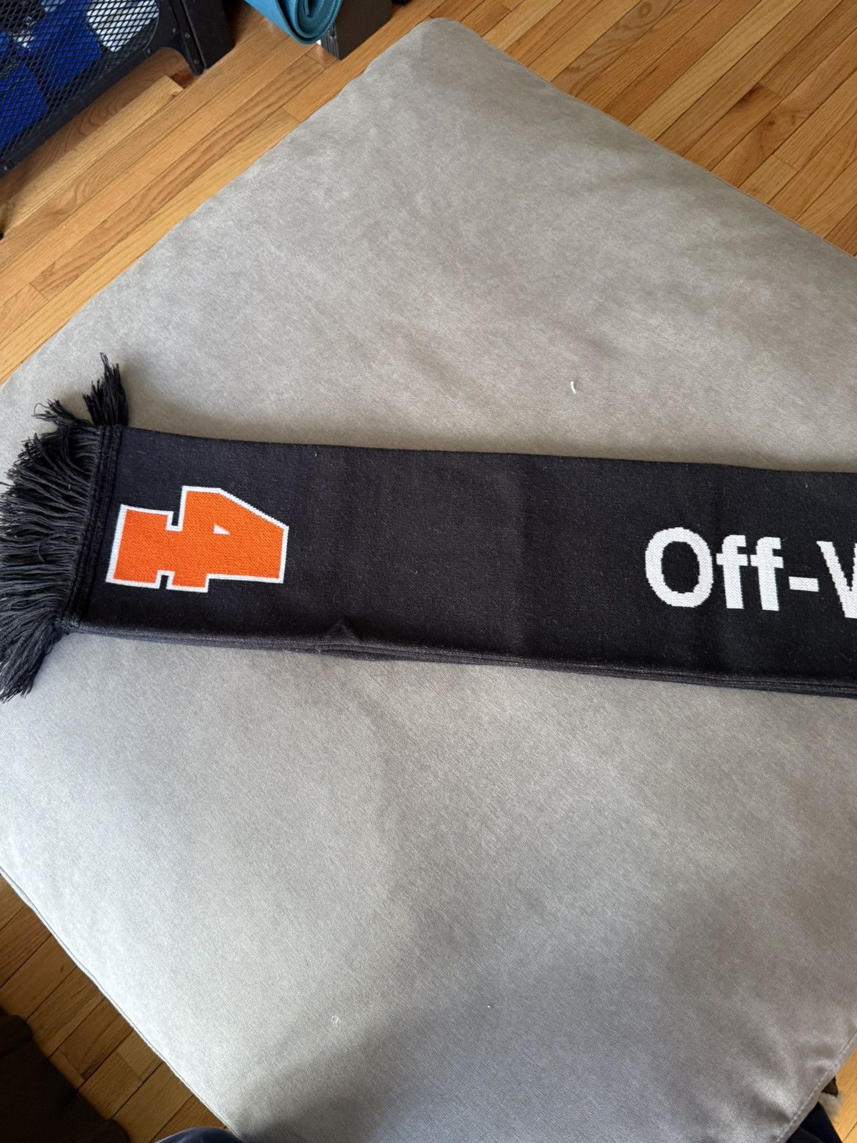 Off-White OFF-WHITE Diagonal Big Logo Scarf Size ONE SIZE - 12 Thumbnail