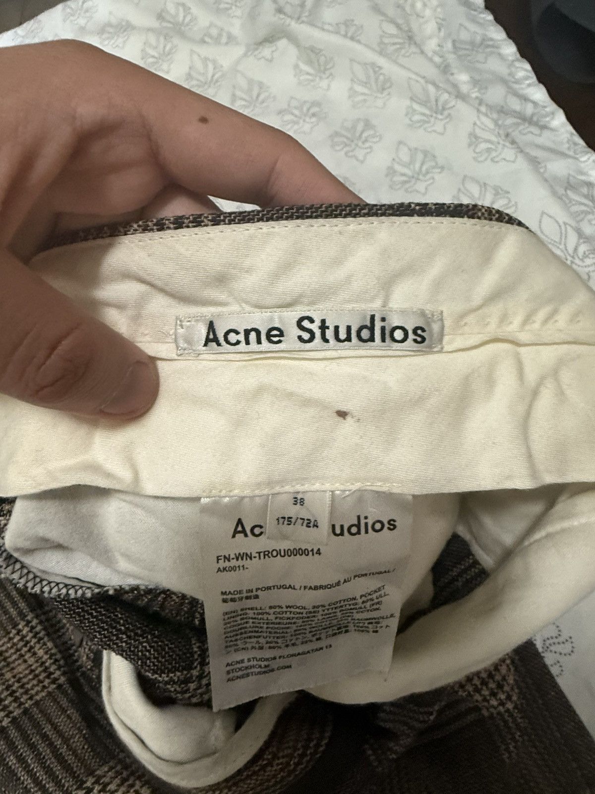 Acne Studios Acne Studios Plaid Trousers Size US 30 / EU 46 - 5 Thumbnail