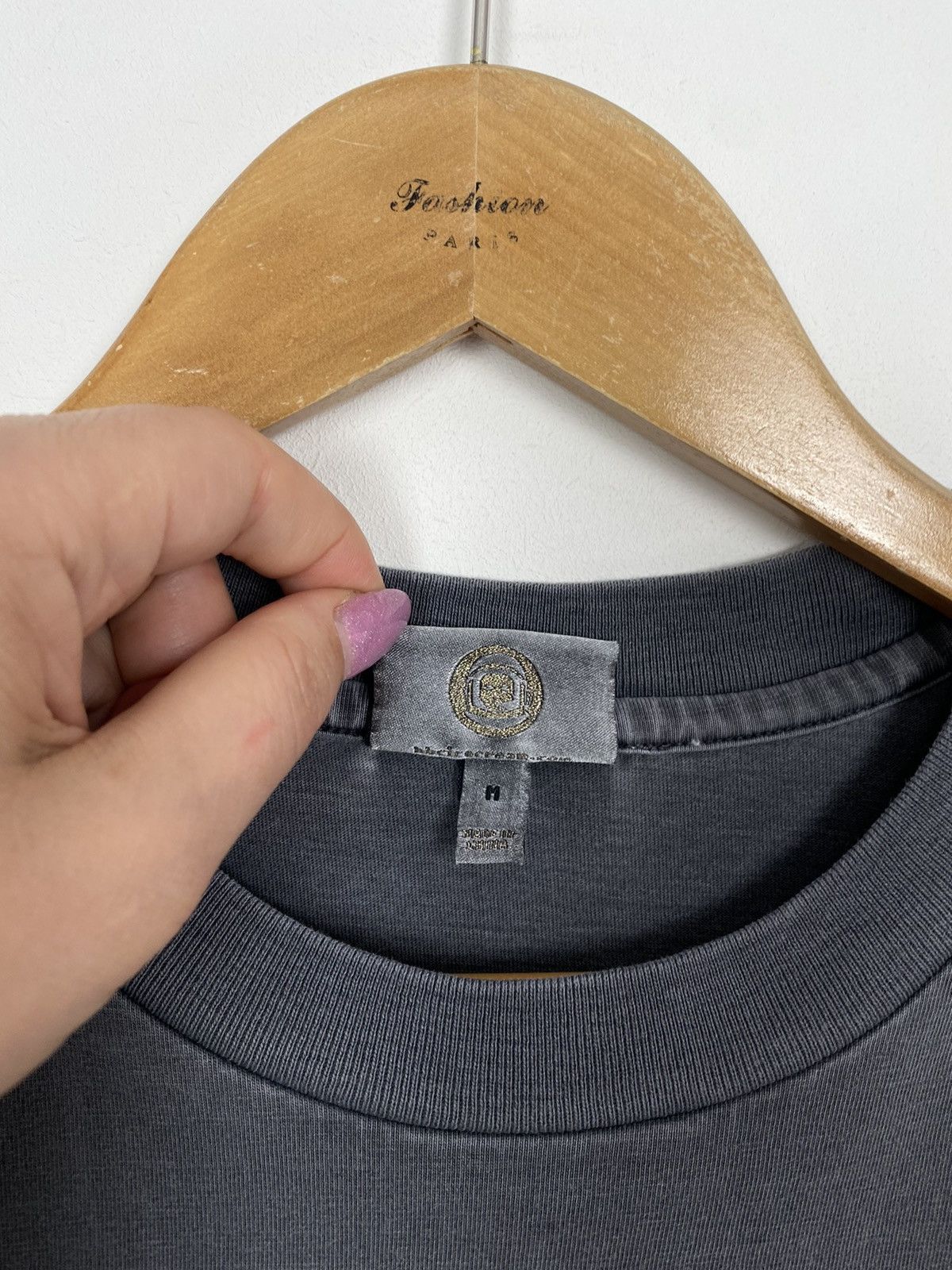 Designer Billionaire Boys Club Straight Logo T shirt Size M Grey Top Size US M / EU 48-50 / 2 - 5 Thumbnail