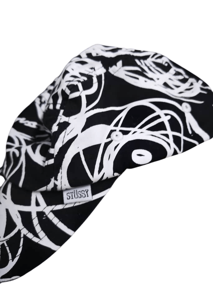 Stussy Stussy Futura Black/White Hats 5 Panel Size ONE SIZE - 6 Thumbnail