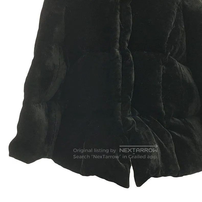 Junya Watanabe Junya Watanabe Black velvet cape-style down jacket Size S / US 4 / IT 40 - 5 Thumbnail