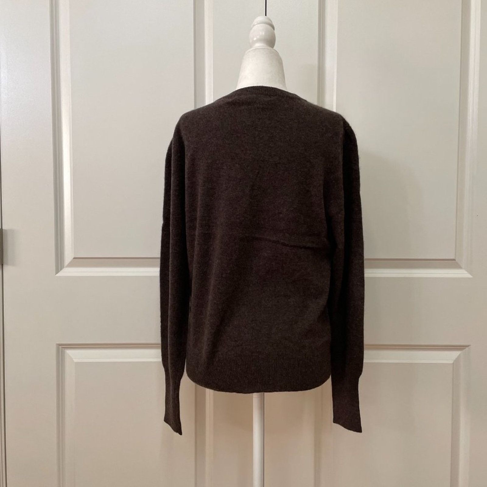 360Cashmere 360 Cashmere Melany Sweater in Dark Brown Size L / US 10 / IT 46 - 4 Thumbnail