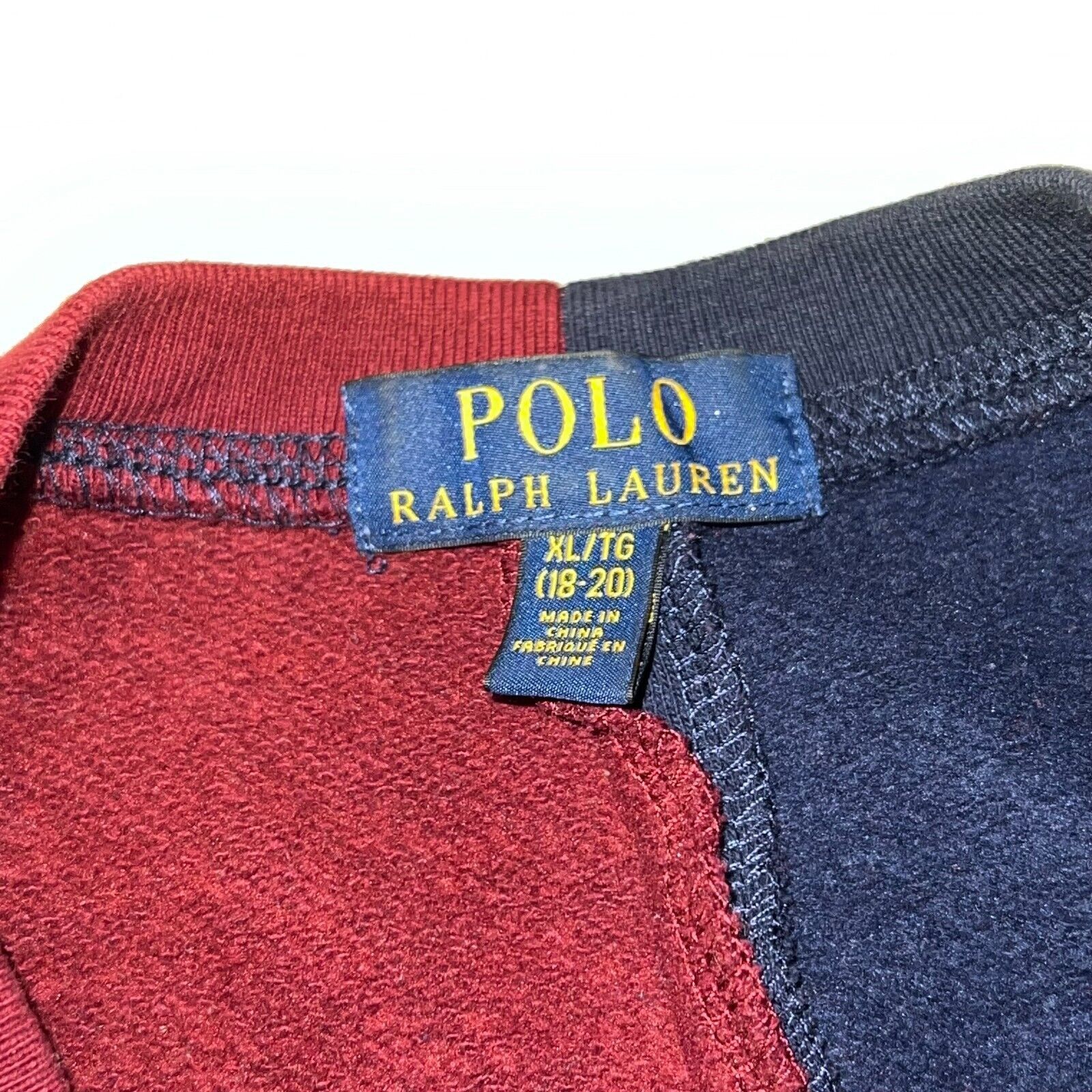 Polo Ralph Lauren Polo Ralph Lauren P Patch 67 Varsity Split Sweater Small Size US XS / EU 42 / 0 - 5 Thumbnail