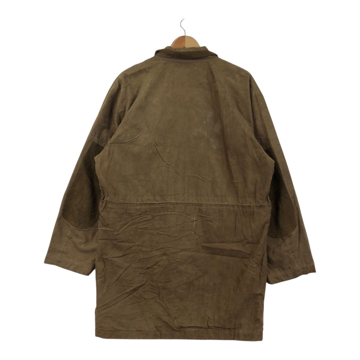 Lancel LANCEL Brown Outdoor Hunting Suede Panels JAPAN Heavy Coat Size US L / EU 52-54 / 3 - 2 Thumbnail