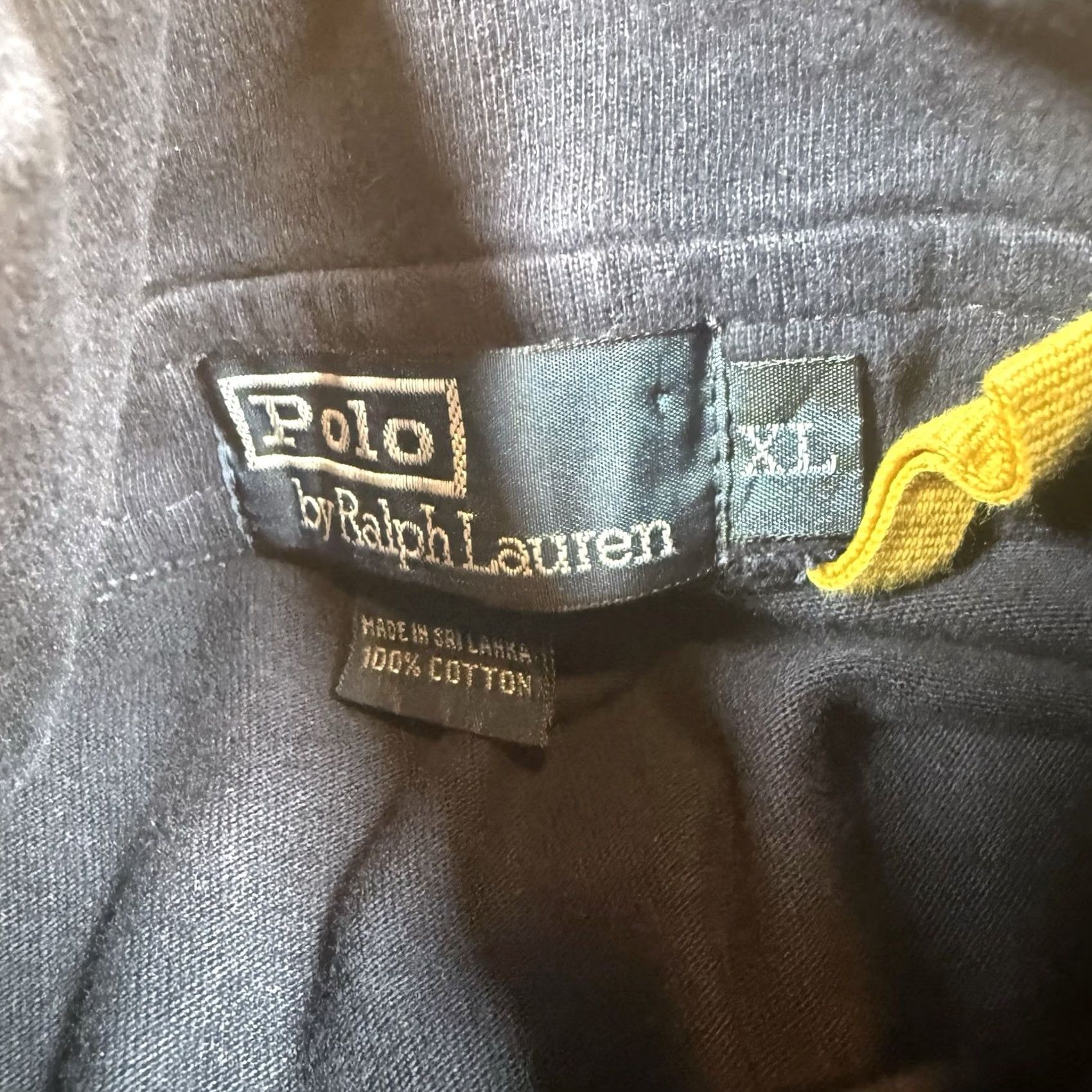 Ralph Lauren VINTAGE Ralph Lauren Polo Shirt XL Men Blue Eagle Flag Crest Stand Mock Collar Mens XL Blue Eagle Flag Crest Polo Shirt Size US XL / EU 56 / 4 - 5 Thumbnail