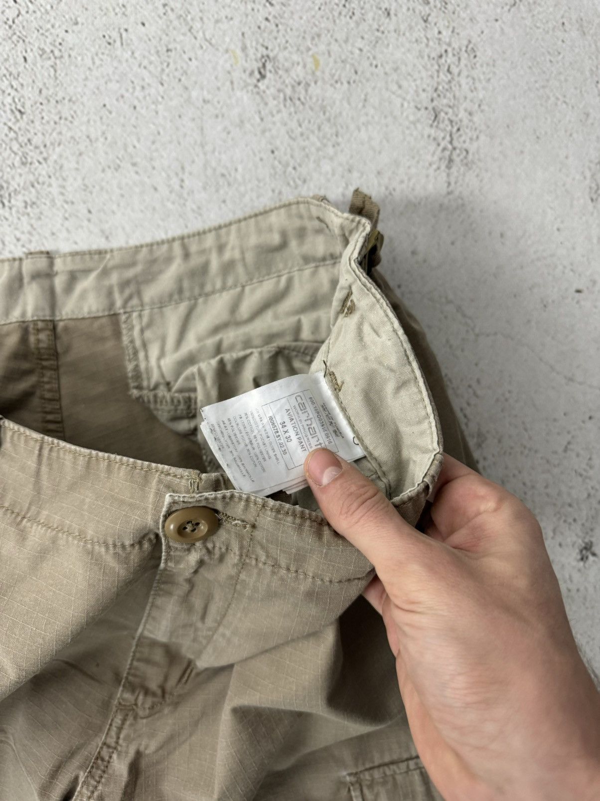Carhartt × Vintage Carhartt Vintage Cargo Pants Size US 34 / EU 50 - 10 Thumbnail