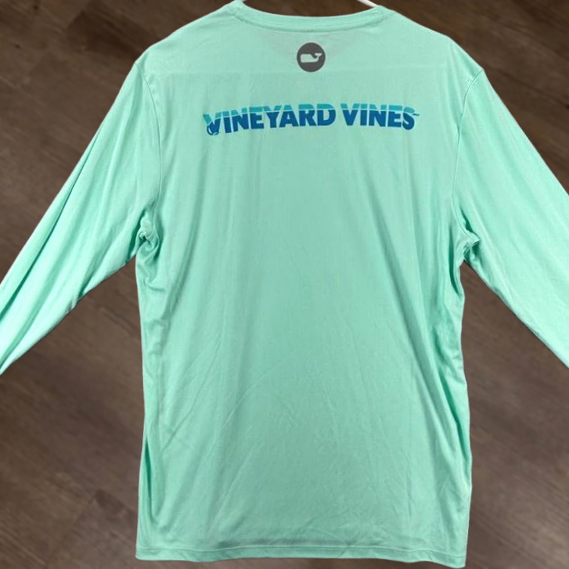 Vineyard Vines Vineyard Vines Performance Shirt Men Medium Aqua Graphic Print Whale Fishing NEW Shirt Mens Medium Aqua Graphic Print Whale Fishing NEW Size US M / EU 48-50 / 2 - 1 Thumbnail