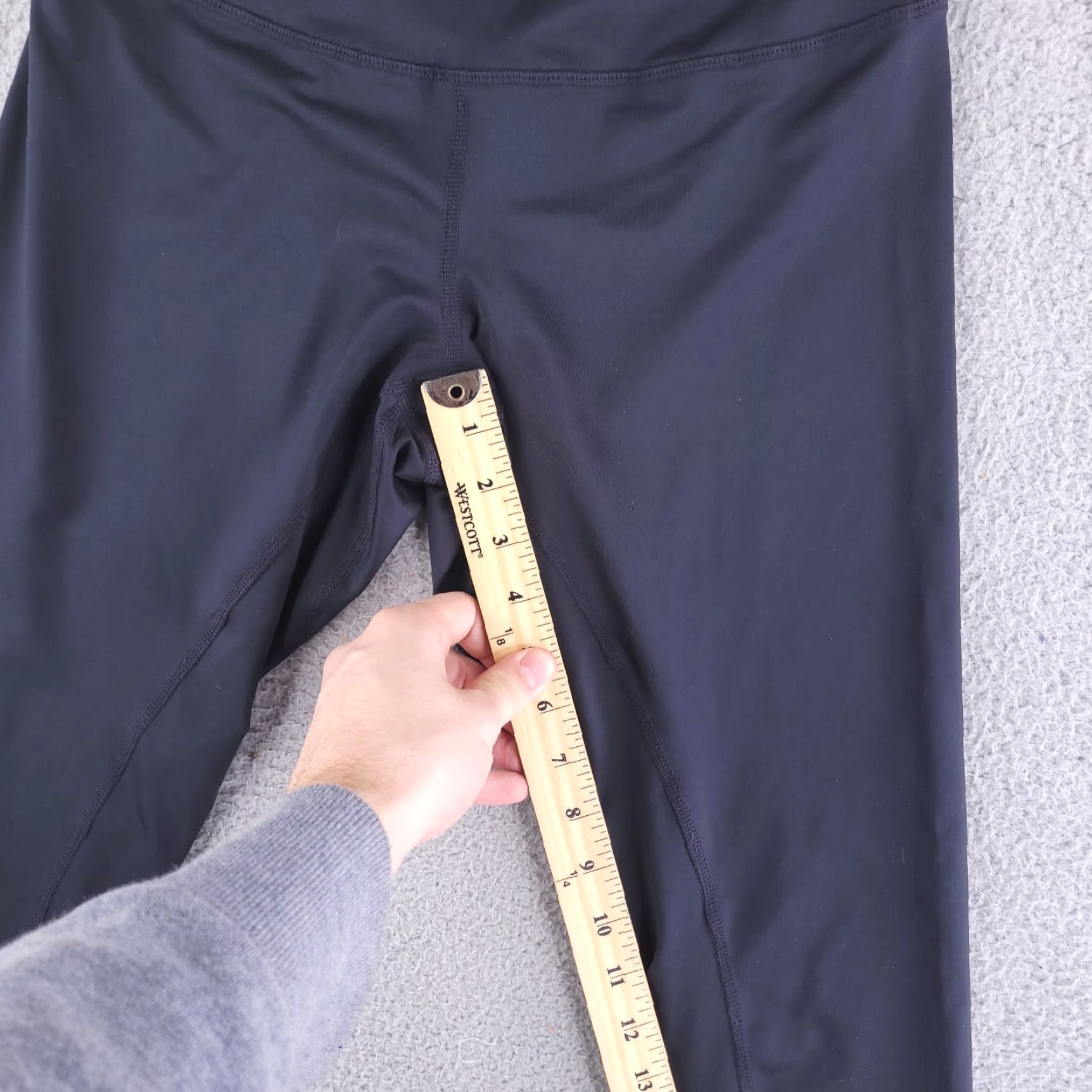 Asics ASICS Leggings Womens Medium Black Running Gym Knee Sweatpants Activewear M Womens Size 32" / US 10 / IT 46 - 5 Thumbnail