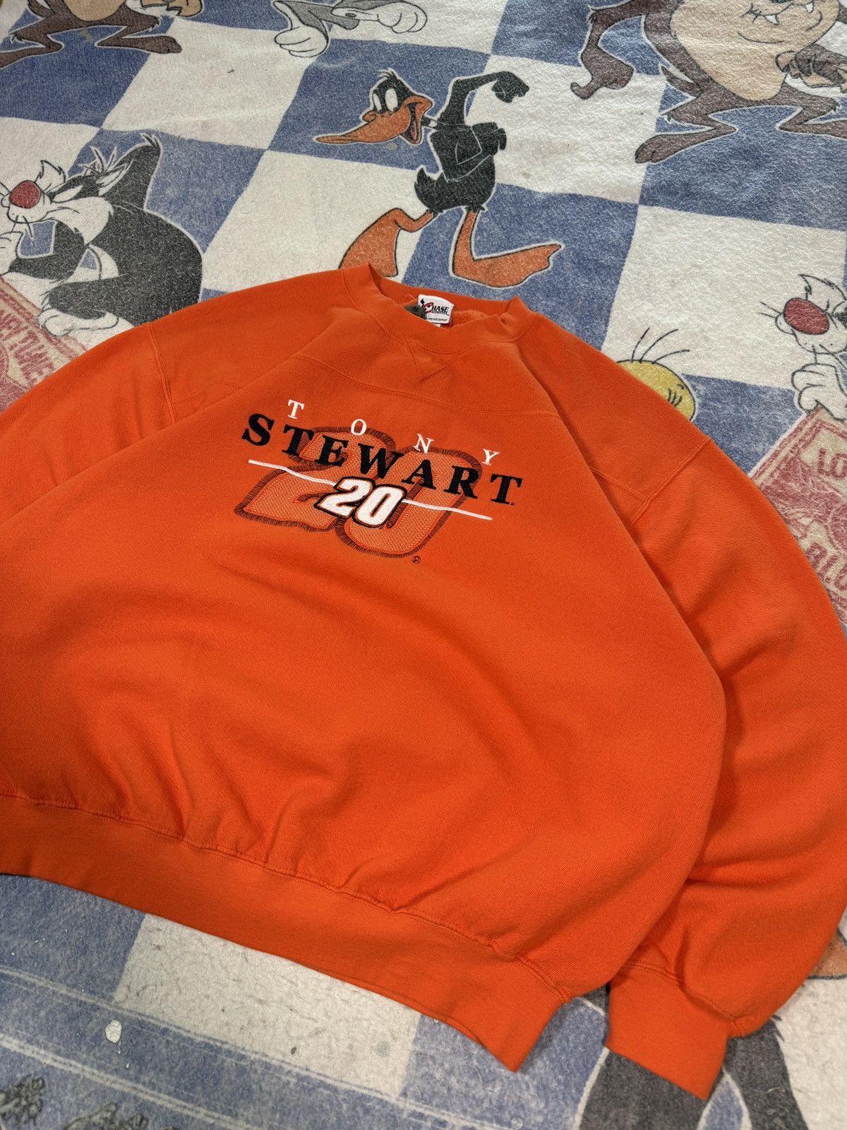 Chase Authentics Vintage tony stewart nascar crewneck Size US XL / EU 56 / 4 - 2 Thumbnail