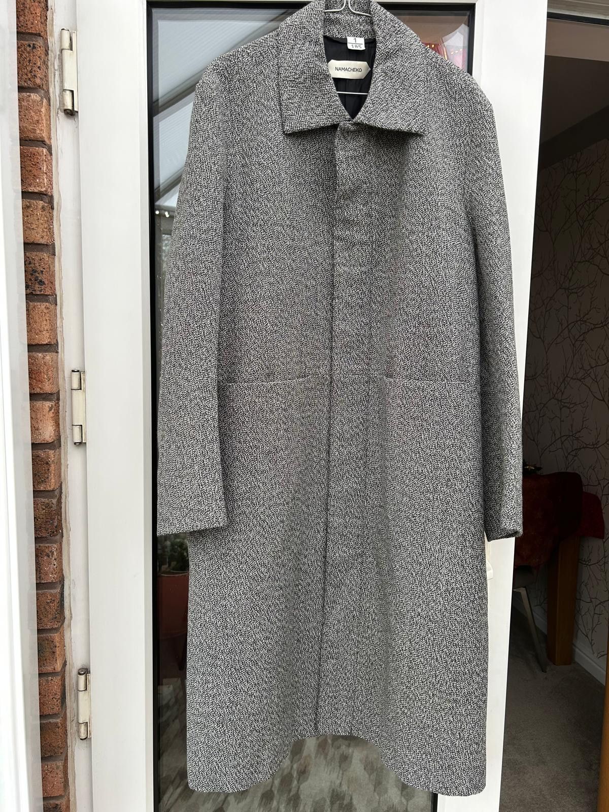 AW18 Grey Kvadrat Coat