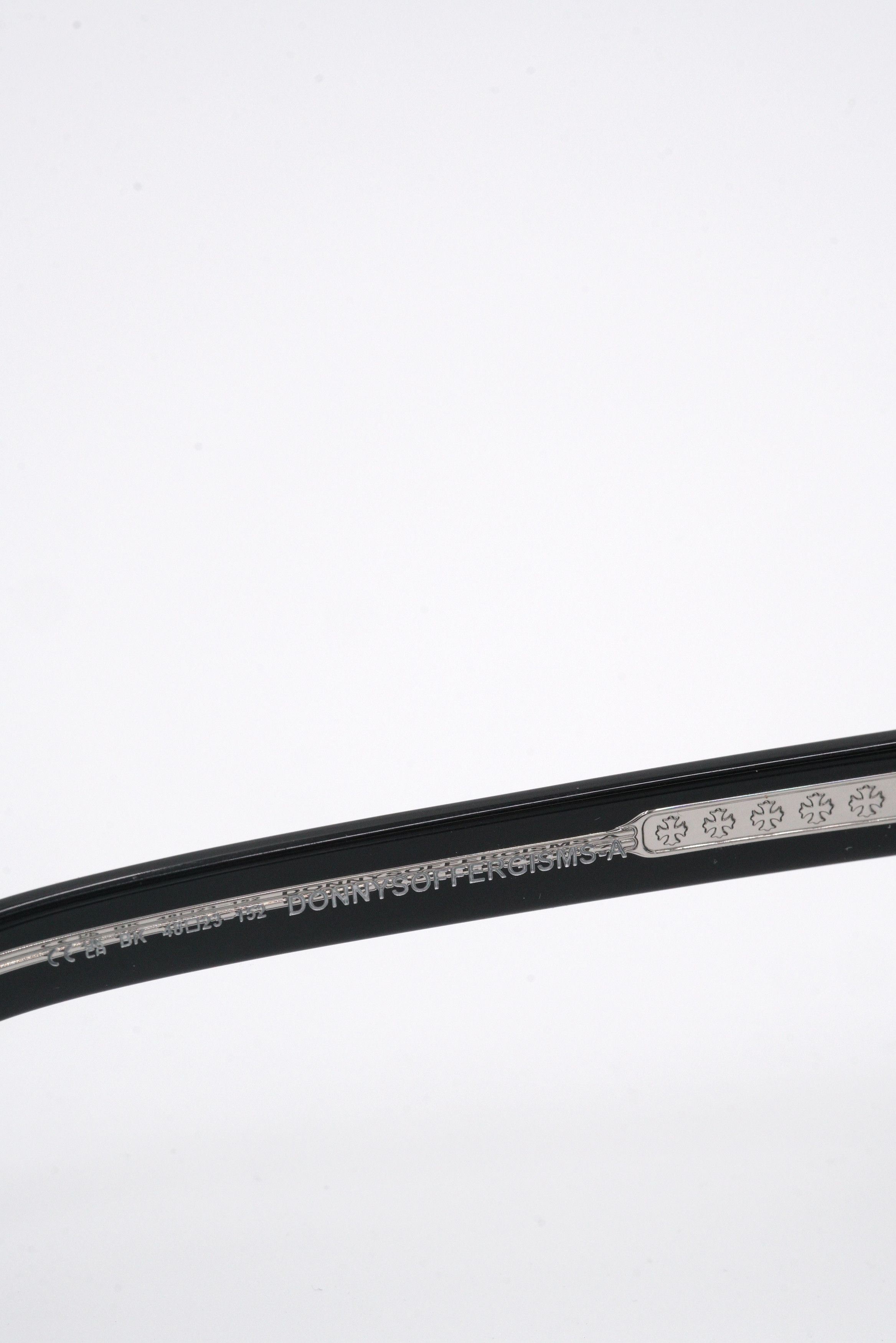 Chrome Hearts Chrome Hearts Vagillionaire Glasses - Black Size ONE SIZE - 14 Thumbnail