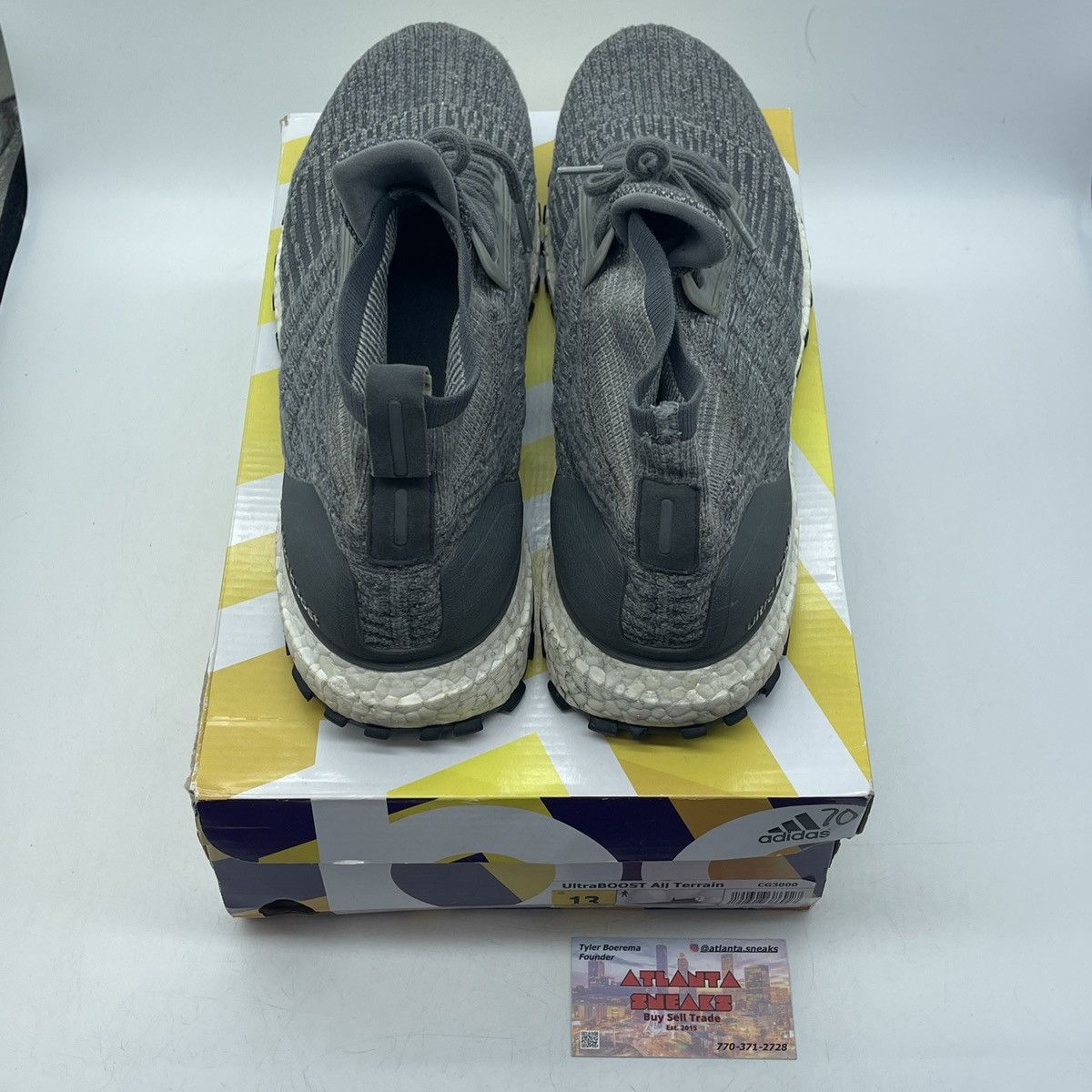Adidas Ultraboost atr mid grey Size US 13 / EU 46 - 6 Thumbnail