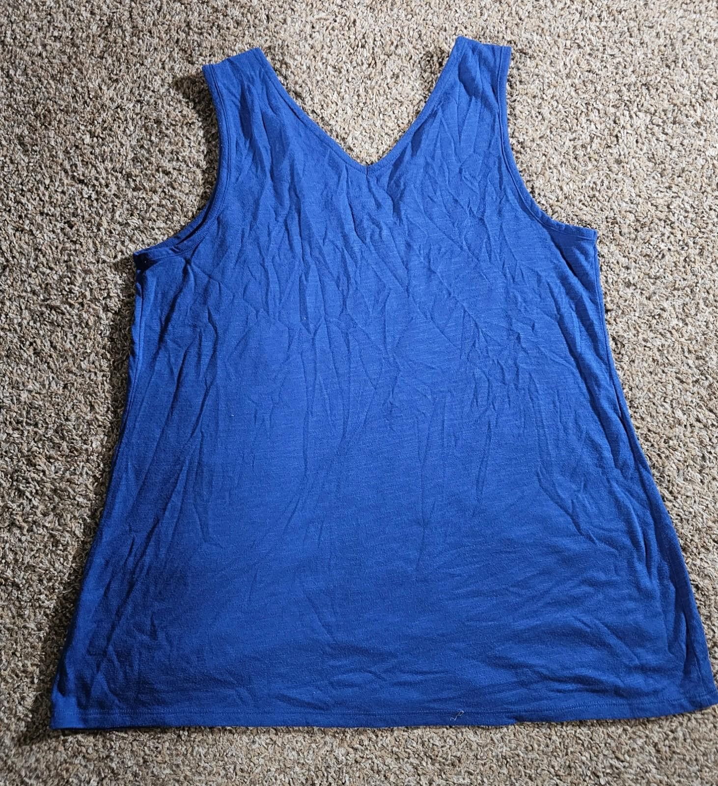 Sonoma Sonoma Goods L Blue Tank Top Size L / US 10 / IT 46 - 4 Thumbnail