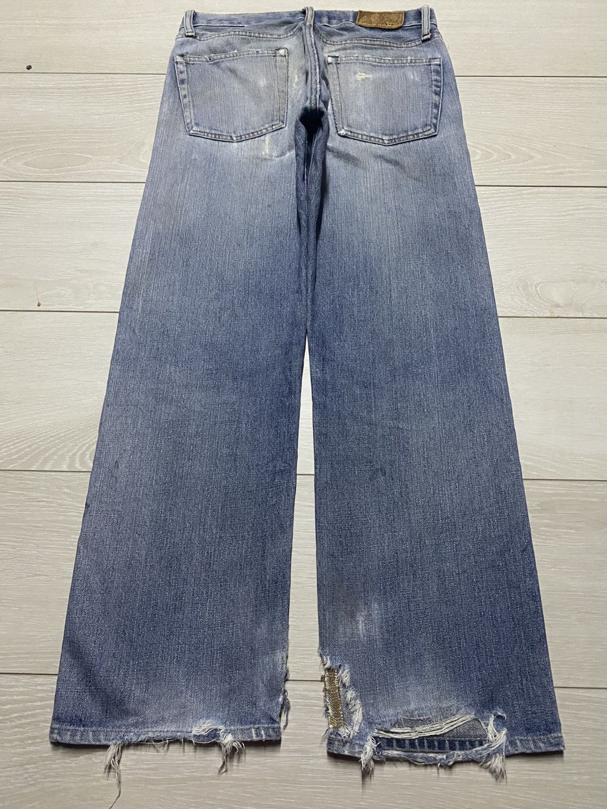 Uniqlo Vintage Japanese Brand Uniqlo S002 Light Wash Jeans Size US 30 / EU 46 - 2 Thumbnail