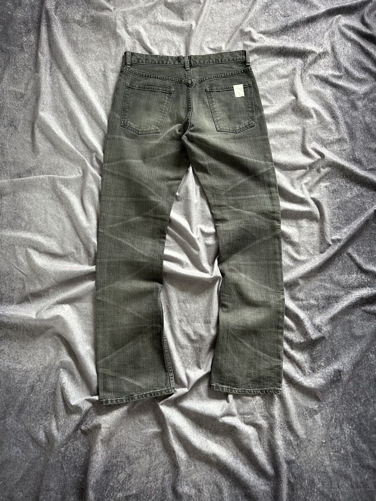 N. Hollywood Straight Gray Washed Denim Jens