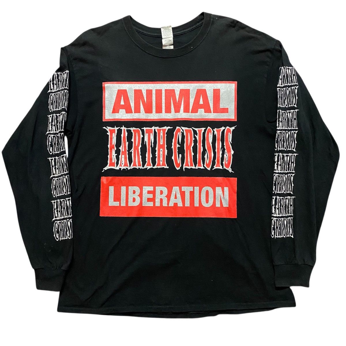 Band Tees Vintage Earth Crisis Animal Liberation Hardcore Size US L / EU 52-54 / 3 - 1 Thumbnail