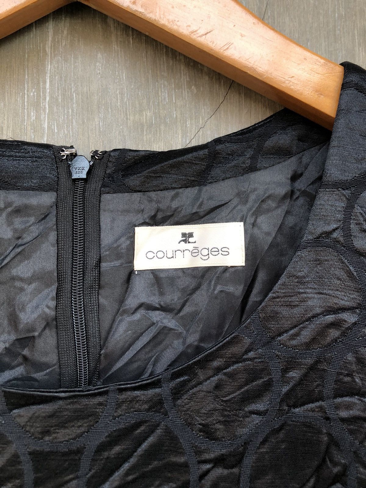 Courreges Courreges Midi Black Dress Size XS / US 0-2 / IT 36-38 - 10 Thumbnail
