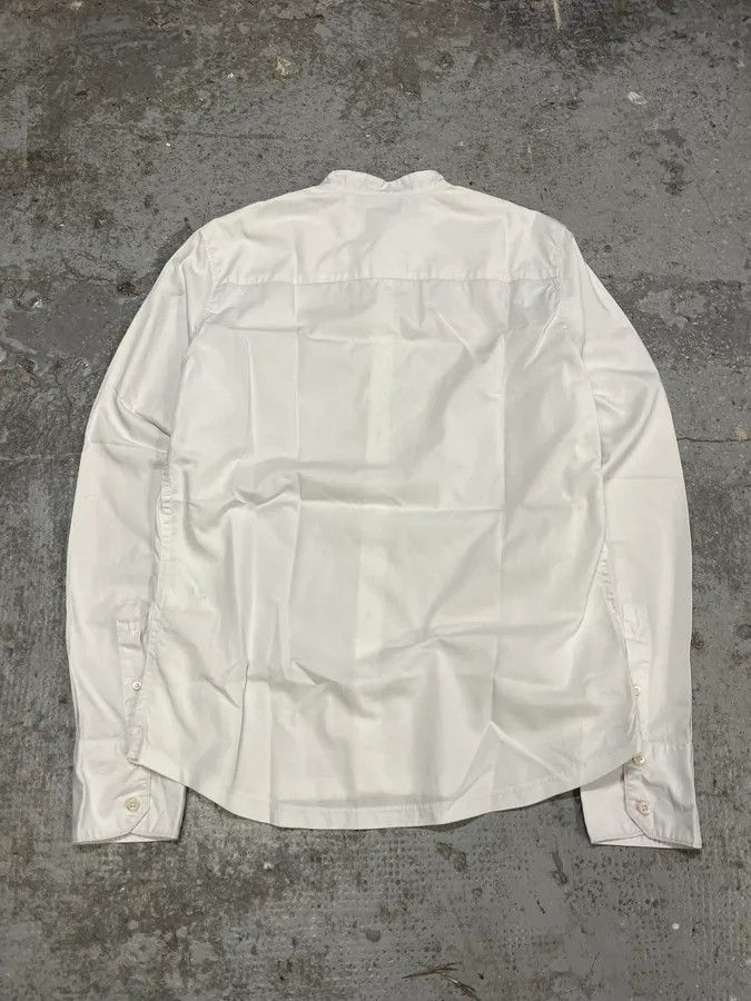 Prada × Vintage SS2010 Prada White Buttoned Mao Shirt Size US M / EU 48-50 / 2 - 7 Thumbnail