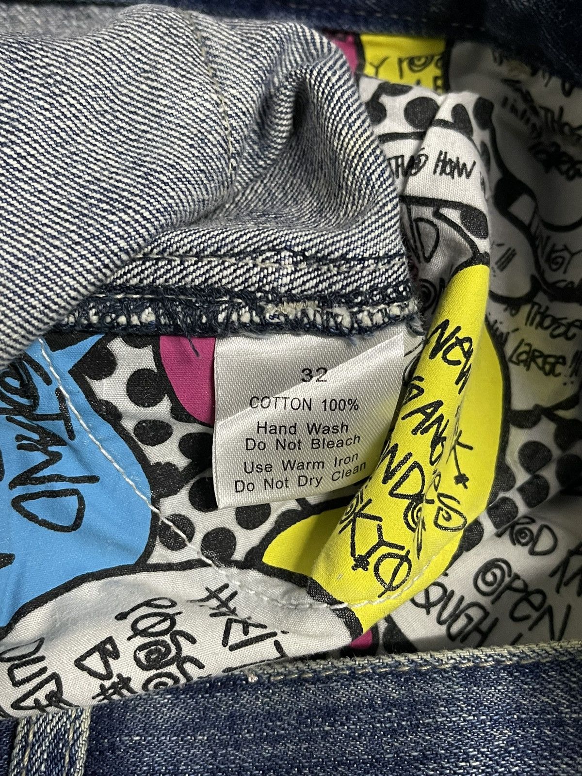 Stussy × Vintage Vintage Stussy Half Pants Denim Size US 33 - 9 Thumbnail
