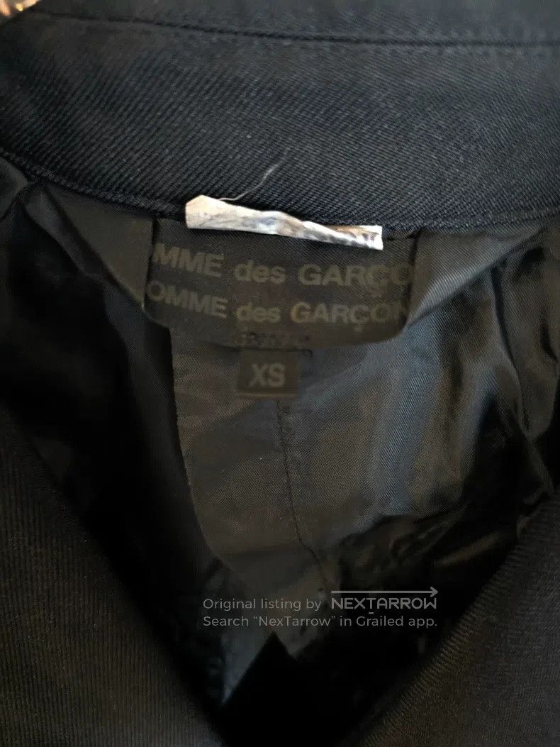 Comme des Garcons Comme des Garcons Red and black striped jacket Size XS / US 0-2 / IT 36-38 - 2 Thumbnail