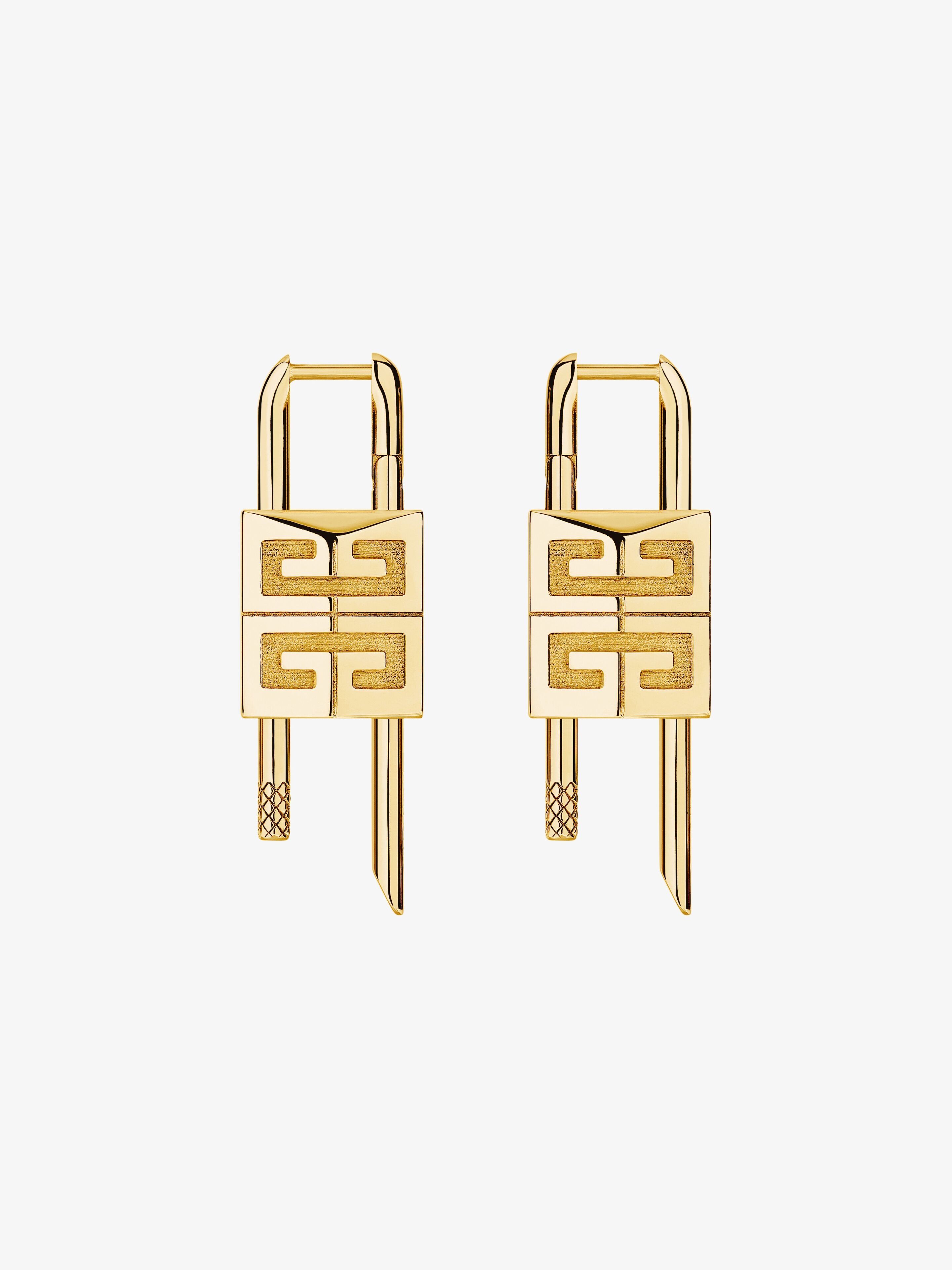 Givenchy o1srvl11e0725 Size: OS / Lock Earring in Gold Size ONE SIZE - 1 Thumbnail