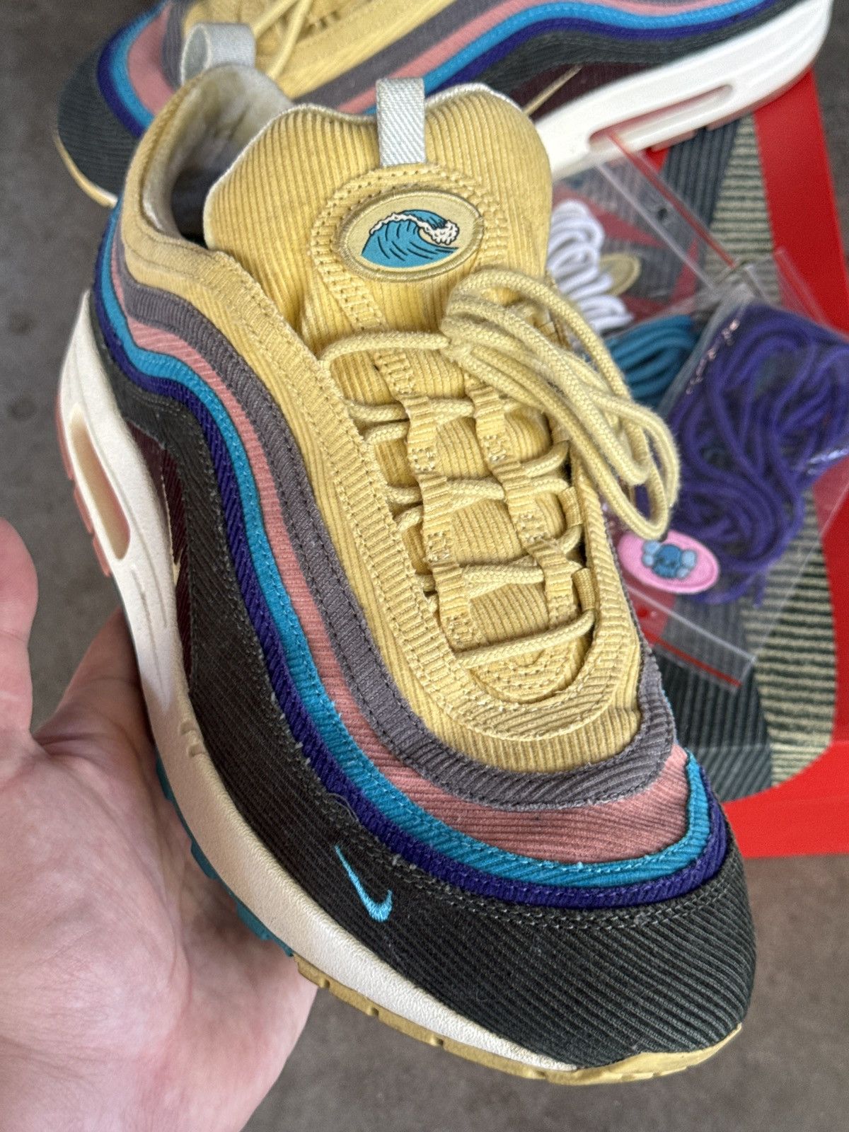 Nike 2018 Nike Air Max 1/97 SW Sean Wotherspoon Size 11 Size US 11 / EU 44 - 3 Thumbnail