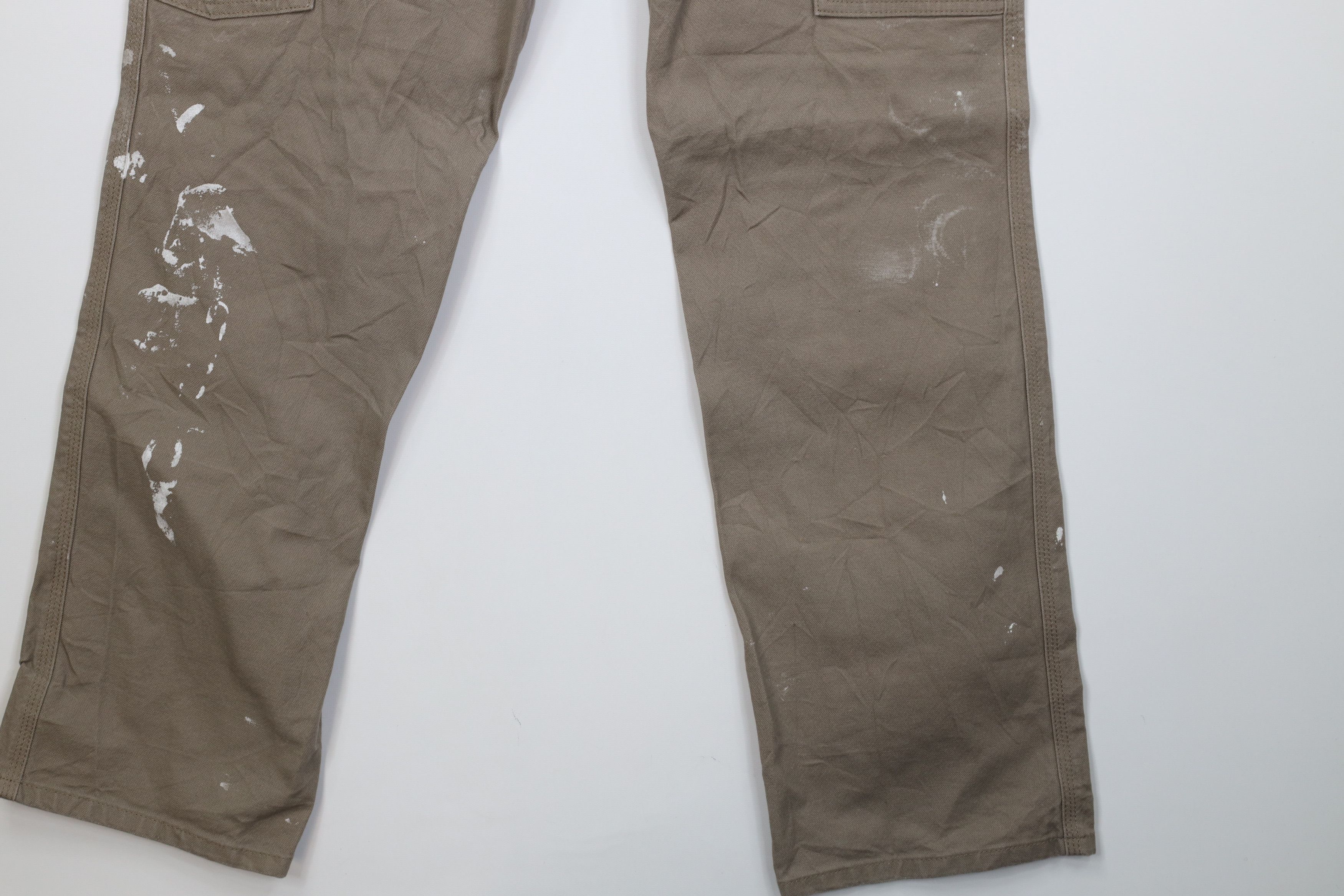 Carhartt Vintage Y2K Carhartt Fit Canvas Wide Leg Pants Desert Size US 31 - 13 Thumbnail