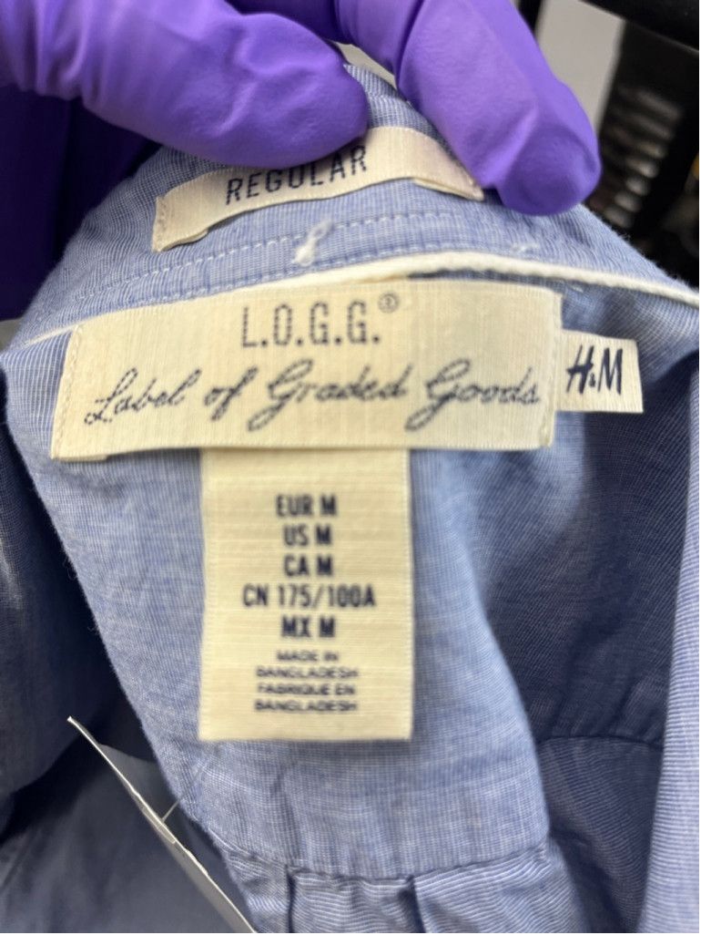 L.O.G.G. Classic Blue Oxford -New with Tags Modeled by the Owner Size US M / EU 48-50 / 2 - 5 Thumbnail