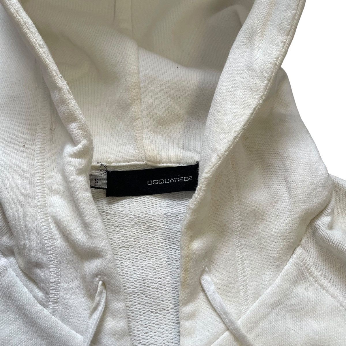 Dsquared2 × Vintage VINTAGE 2005 DSQUARED2 SUMMER FUCKING STONER ZIPPER HOODIE Size S / US 4 / IT 40 - 4 Thumbnail