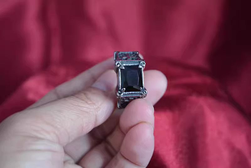Jewelry Hip-hop Jewelry Rings Open Size Chrome Ring (Size 7-13) Size ONE SIZE - 3 Thumbnail