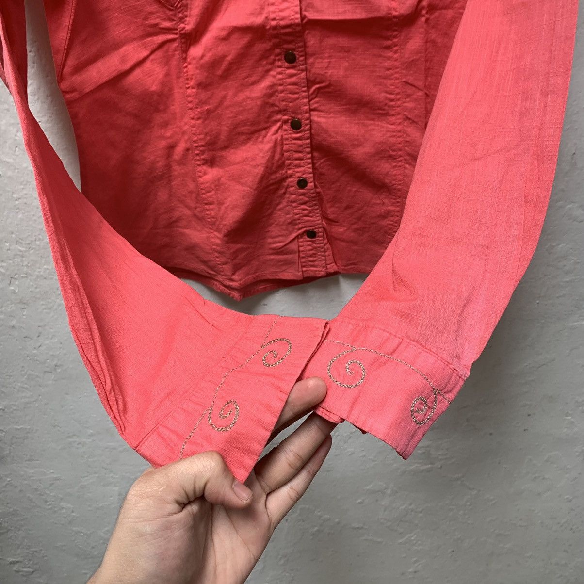 Edwin VINTAGE EDWIN EMBROIDERED WASTERN SHIRT IFSIXWASNINE STYLE Size M / US 6-8 / IT 42-44 - 9 Thumbnail